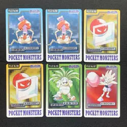 Lot of 43 Carddass Bandai Japanese Pokemon Card 1997 Jolteon Raichu  etc - Image 10