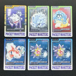Lot of 43 Carddass Bandai Japanese Pokemon Card 1997 Jolteon Raichu  etc - Image 11