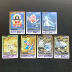Lot of 43 Carddass Bandai Japanese Pokemon Card 1997 Jolteon Raichu  etc - Image 12