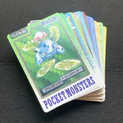 Lot of 43 Carddass Bandai Japanese Pokemon Card 1997 Jolteon Raichu  etc - Image 14