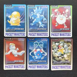 Lot of 43 Carddass Bandai Japanese Pokemon Card 1997 Jolteon Raichu  etc - Image 6