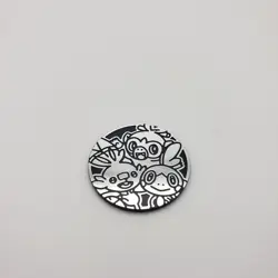 Pokemon TCG Galar Region Starters Collectors Coin Silver Star Holofoil - Image 1