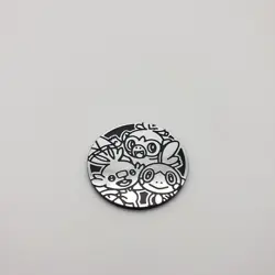 Pokemon TCG Galar Region Starters Collectors Coin Silver Star Holofoil - Image 3