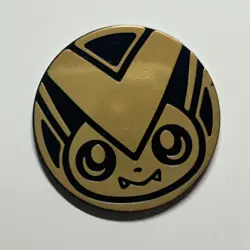 1x Gold Victini Coin Pokemon Card TCG Collector Coins - Image 1