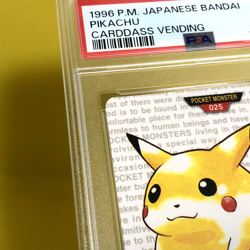 Pokemon Card Japanese【Pikachu】PSA9 No.025 Non Holo Carddass Vending Bandai Green - Image 16
