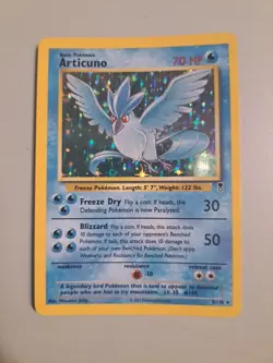Pokémon TCG Articuno Legendary Collection 2/110 Holo Holo Rare - Image 1