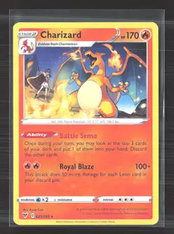 Pokemon Vivid Voltage Charizard rare #25 - Image 4