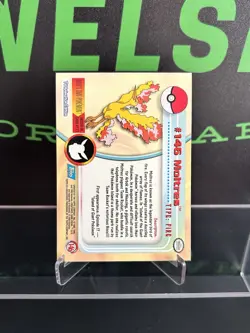 Topps Pokemon TV Animation Series 3 Blue Logo - Moltres #146 - Image 2