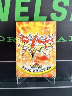 Topps Pokemon TV Animation Series 3 Blue Logo - Moltres #146 - Image 4