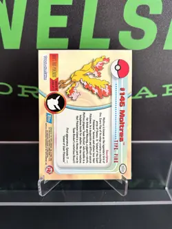 Topps Pokemon TV Animation Series 3 Blue Logo - Moltres #146 - Image 5