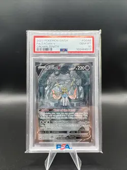 2023 Pokemon Zacian V GG48/GG70 Crown Zenith PSA 10 GEM MINT 💎 - Image 1