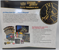 Crown Zenith Elite Trainer Box Sword and Shield Sealed Pokemon - Image 6