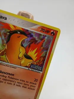 Quilava 45/115 - EX Unseen Forces - Uncommon Stamped Holo LP Pokemon Card, 2005 - Image 5