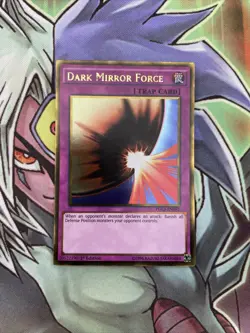 PGL3-EN092 Dark Mirror Force Gold Rare 1st Edition NM Yugioh Card - Image 1