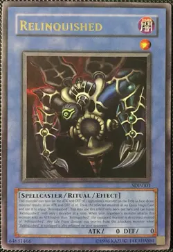 Relinquished SDP-001 Starter Deck: Pegasus-Unlimited Edition - Yugioh Card - Image 1