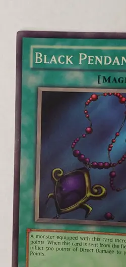 HOLOGRAPHIC BLACK PENDANT MRL-003 Yu-gi-oh Yugioh Card Rare Konami - Image 3