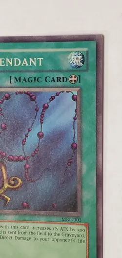 HOLOGRAPHIC BLACK PENDANT MRL-003 Yu-gi-oh Yugioh Card Rare Konami - Image 4