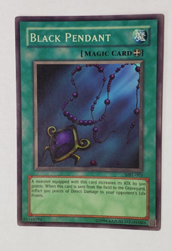HOLOGRAPHIC BLACK PENDANT MRL-003 Yu-gi-oh Yugioh Card Rare Konami - Image 8