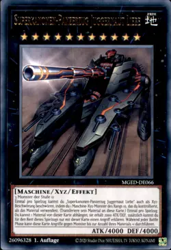 Yugioh - MGED-EN066 - Super Cannon Tank Platoon Juggernaut Love - 1st edition - Image 2