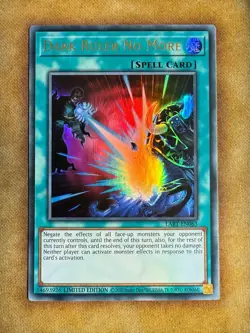 Yugioh Dark Ruler No More LART-EN063 Ultra Rare Lost Art Promo NM - Image 1