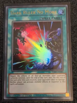 Near Mint x 1 Dark Ruler No More - LART-EN063 - Ultra Rare - Limited Edition LAR - Image 1