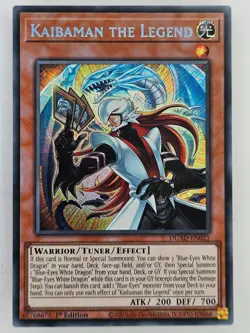 Yu Gi Oh - DUAD-EN021 Kaibaman The Legend - Secret Rare - Image 3