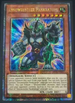 Dinowrestler Pankratops - MP24-EN047 - Quarter Century Secret Rare - Yugioh - Image 3