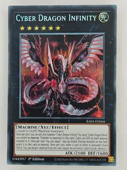 Yu Gi Oh - RA04-EN068 Cyber Dragon Infinity - Secret Rare - Image 1