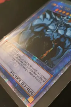 EGYPTIAN GOD CARDS OBELISK SLIFER RA LC01 Quarter Century Secret Rare Yugioh TCG - Image 9