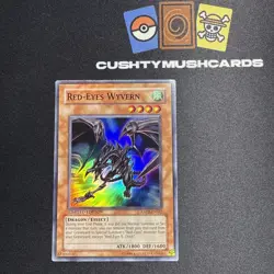 YUGIOH RED EYES WYVERN SUPER RARE ANPR-ENSE2 LIMITED EDITION - Image 1