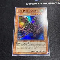 YUGIOH RED EYES WYVERN SUPER RARE ANPR-ENSE2 LIMITED EDITION - Image 2