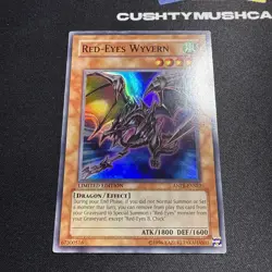 YUGIOH RED EYES WYVERN SUPER RARE ANPR-ENSE2 LIMITED EDITION - Image 5