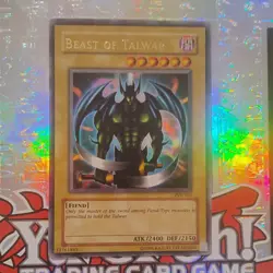 Yugioh Card TCG Beast of Talwar PSV-103 Ultra Rare Holo Unlimited Edition NM - Image 1
