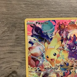 PokÃ©mon TCG Pikachu Crown Zenith Alternative Art Holo Card 160/159 NM Condition - Image 3