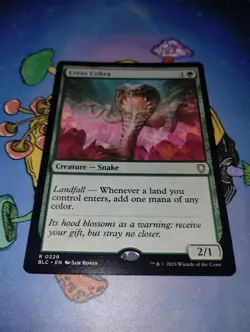MTG Commander BLB R Lotus Cobra #0229 - Image 1