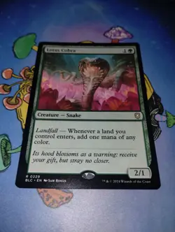 MTG Commander BLB R Lotus Cobra #0229 - Image 2
