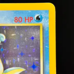 1999 Pokemon 1st ED LAPRAS 10/62 HOLO BLEED Misprint ERROR Fossil Set Card MINT+ - Image 6