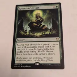 Green Sun's Zenith Eternal Masters (169/249) EMA MTG Magic Green Rare English NM - Image 1