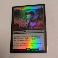 1x Lotus Cobra - Foil - Prerelease Promo NM-Mint, English Prerelease Promos MTG  - Image 1