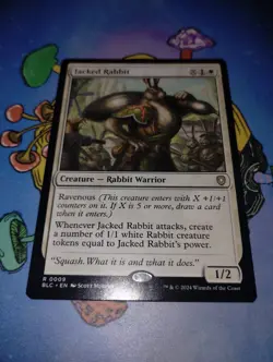 Jacked Rabbit - 9 - NM - Commander: Bloomburrow - MTG - Image 1