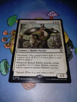 Jacked Rabbit - 9 - NM - Commander: Bloomburrow - MTG - Image 3