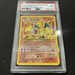 PSA 9 MINT Celebrations Charizard Holo Classic Collection 4/102 Pokemon - Image 2