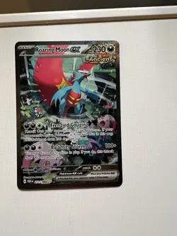 Roaring Moon EX Sir 251/182 Paradox Rift Holo PokÃ©mon TCG Card - Image 1