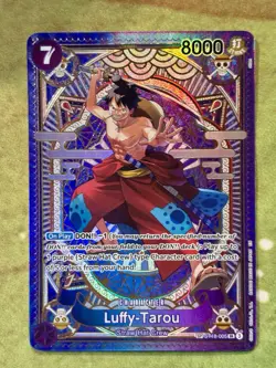 Luffy-Tarou ST18-005 SR SP One Piece Card Game M/NM - Image 1