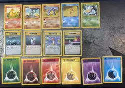 Pokemon Base Set Unlimited WOTC Collection x15 Unique Cards - Image 1