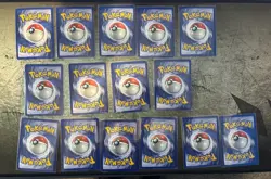 Pokemon Base Set Unlimited WOTC Collection x15 Unique Cards - Image 2