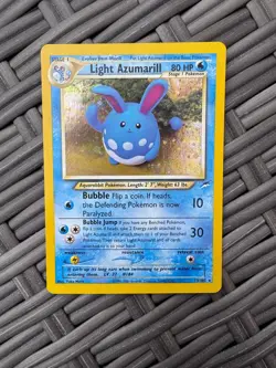 Pokemon TCG Light Azumarill Holo Card 13/105 Neo Destiny WOTC - Image 8