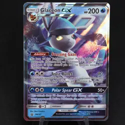 Glaceon GX SM147 Sun Moon Black Star Promo Holo Pokemon TCG Card - Image 4