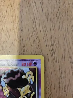 Pokemon Alakazam Card Sabrina's Gym Challenge 16/132 Holo Rare WOTC Original - Image 5