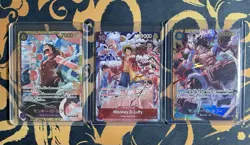 One Piece Card Luffy OP11 SP SEC Parallel Silver 3rd Anniversary JP| TAG 10 - Image 5